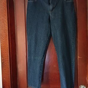 Basic Edition Women's Blue jeans straight leg Size 18 short